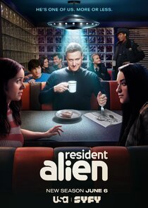 Resident Alien - watched 1 of 34 aired episodes